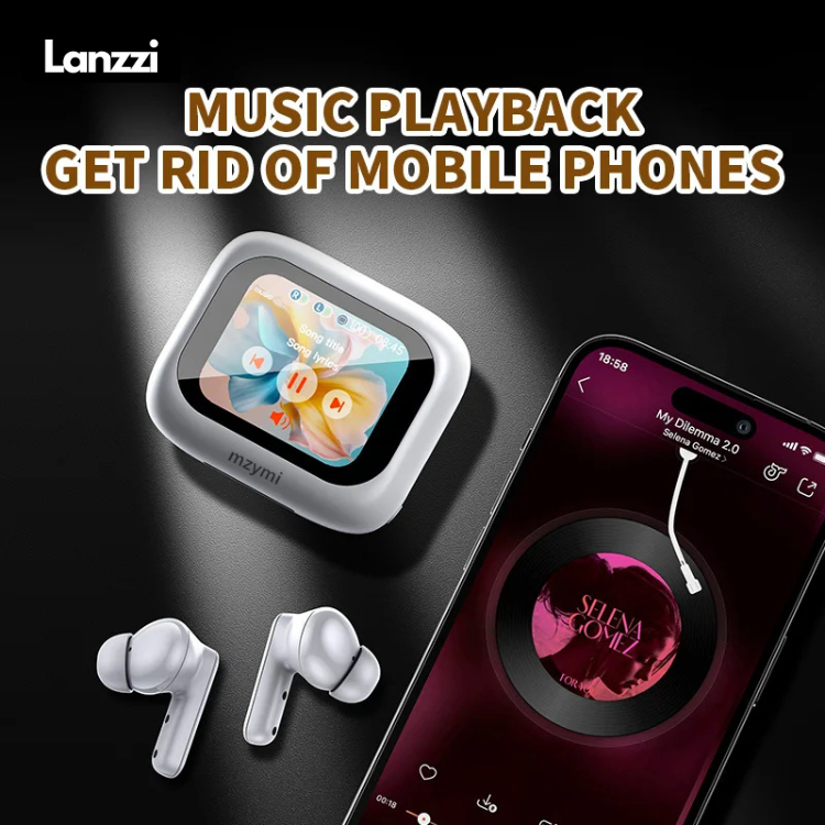LANZZI Touchscreen-Bluetooth-Headset mit Übersetzer-App für Xiaomi