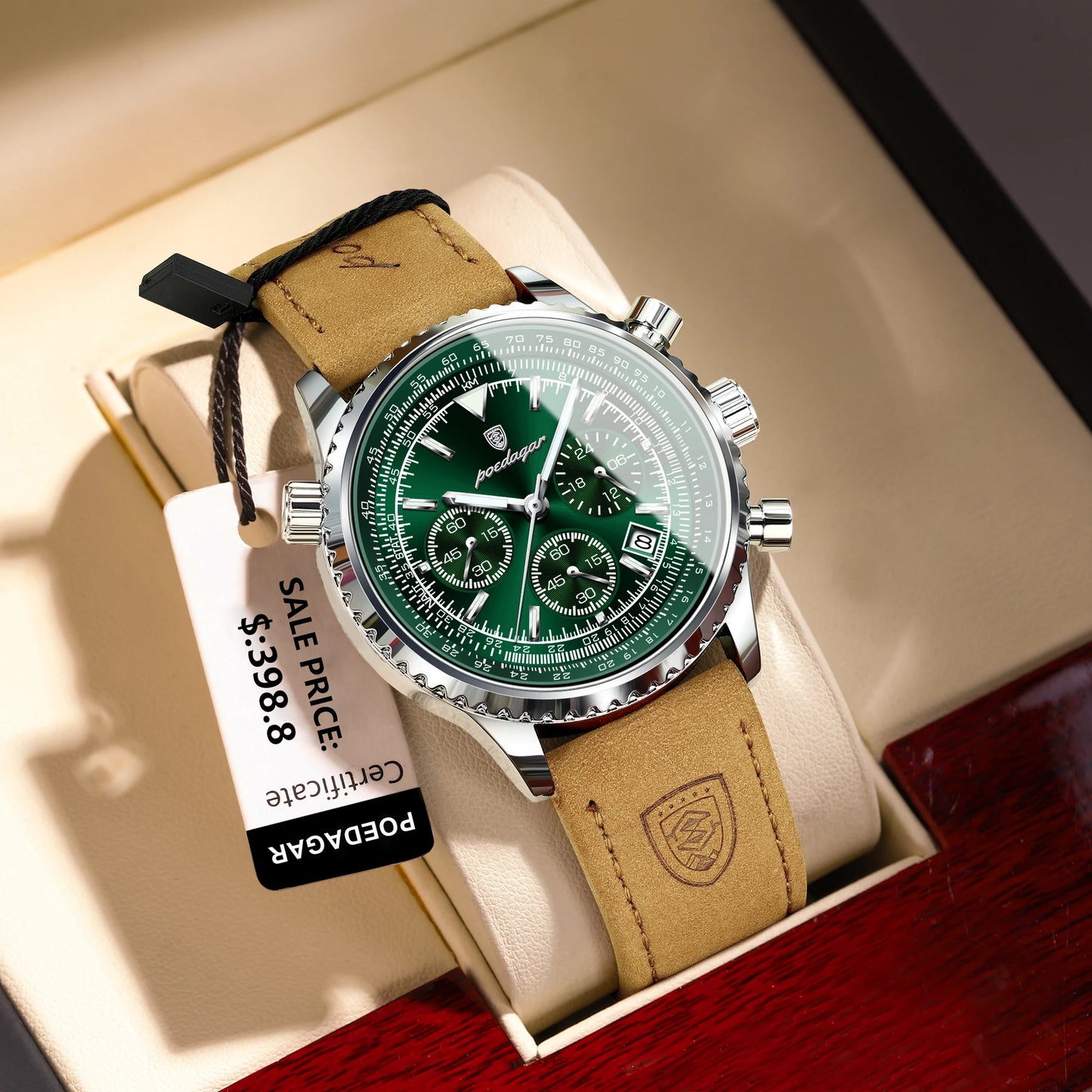 Prestige Chronograph – Imposanz, Stärke und Eleganz.