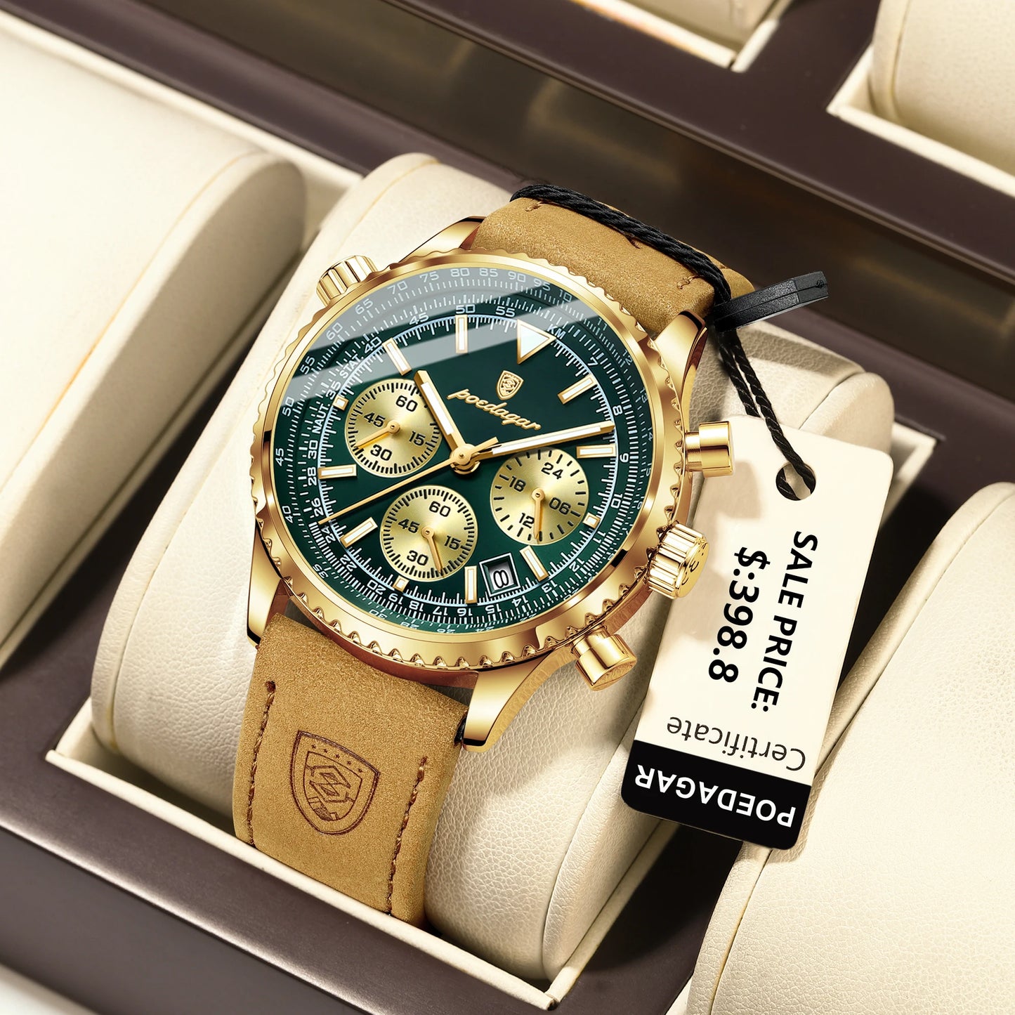 Prestige Chronograph – Imposanz, Stärke und Eleganz.