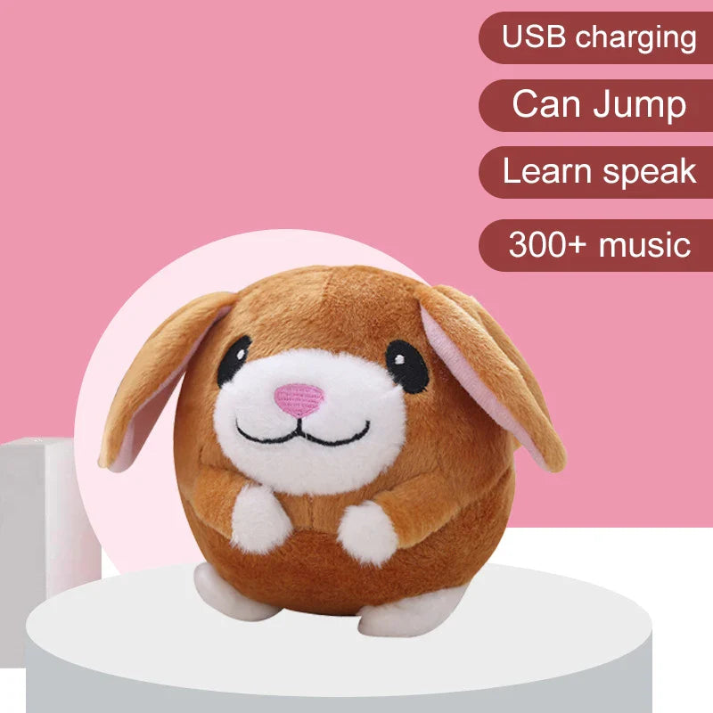 LANZZI Hüpfball für Haustiere – wiederaufladbar über USB