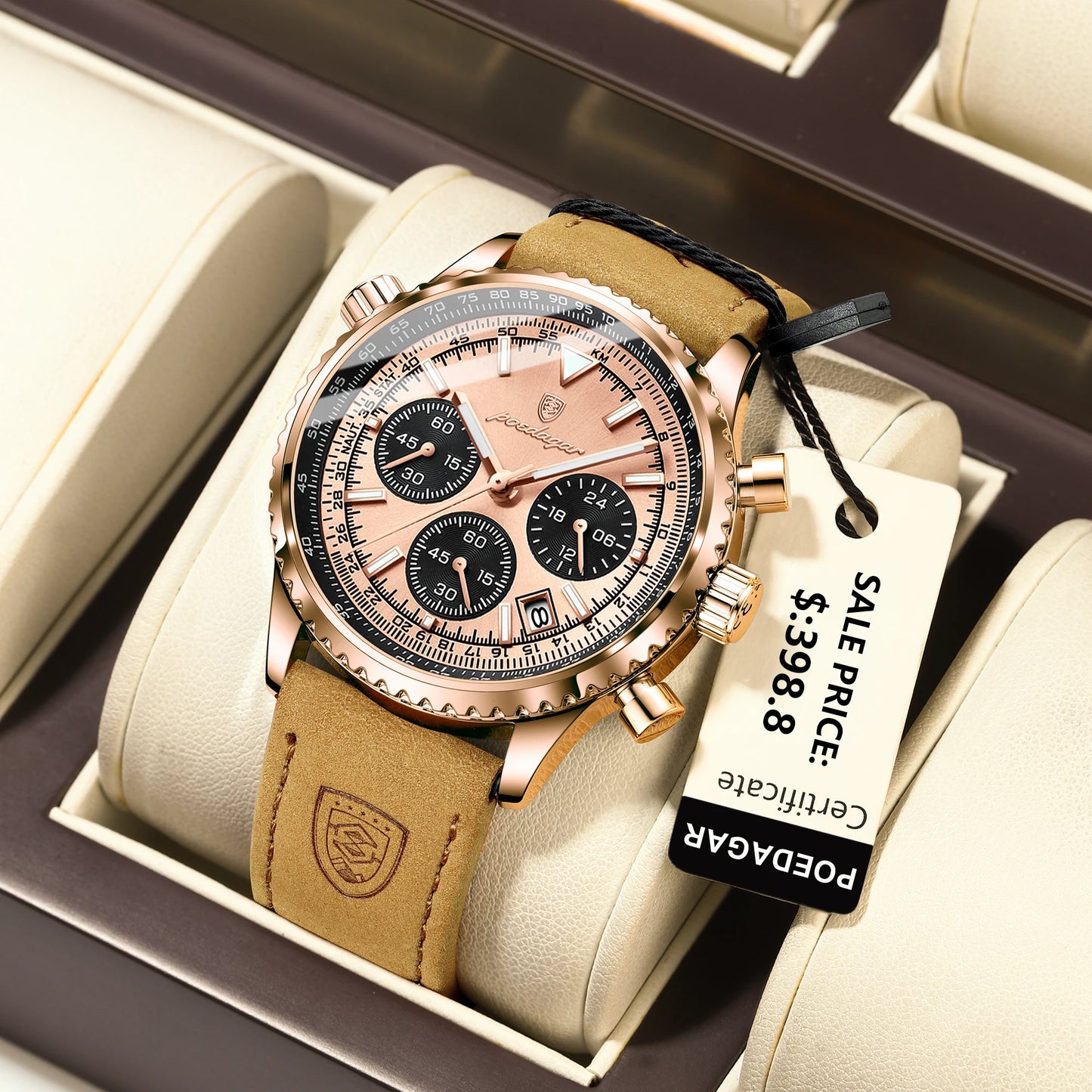 Prestige Chronograph – Imposanz, Stärke und Eleganz.