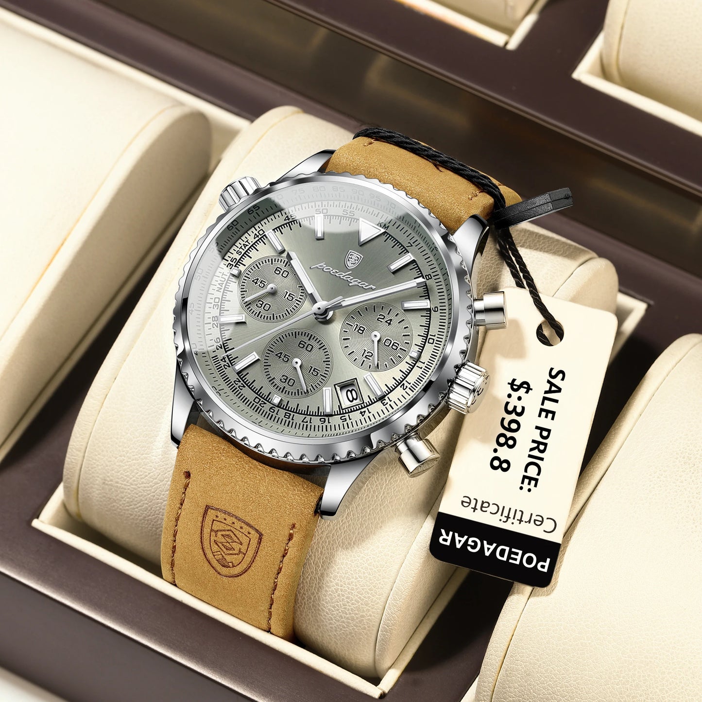 Prestige Chronograph – Imposanz, Stärke und Eleganz.