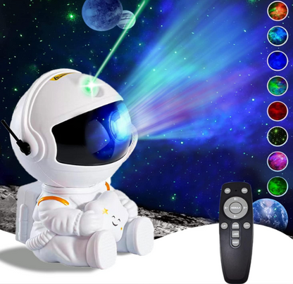 LANZZI Astronaut Galaxy Night Light Projector