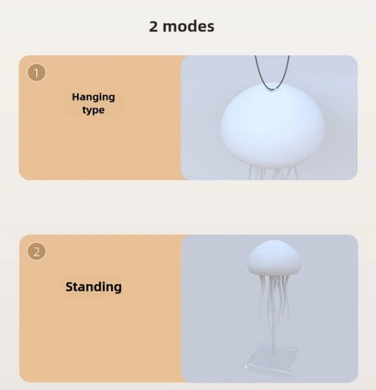 Schwimmende Quallenlampe