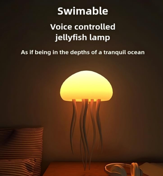 Schwimmende Quallenlampe