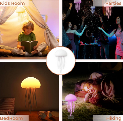 Schwimmende Quallenlampe