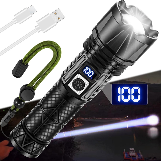 Ultra-heldere zoombare zaklamp