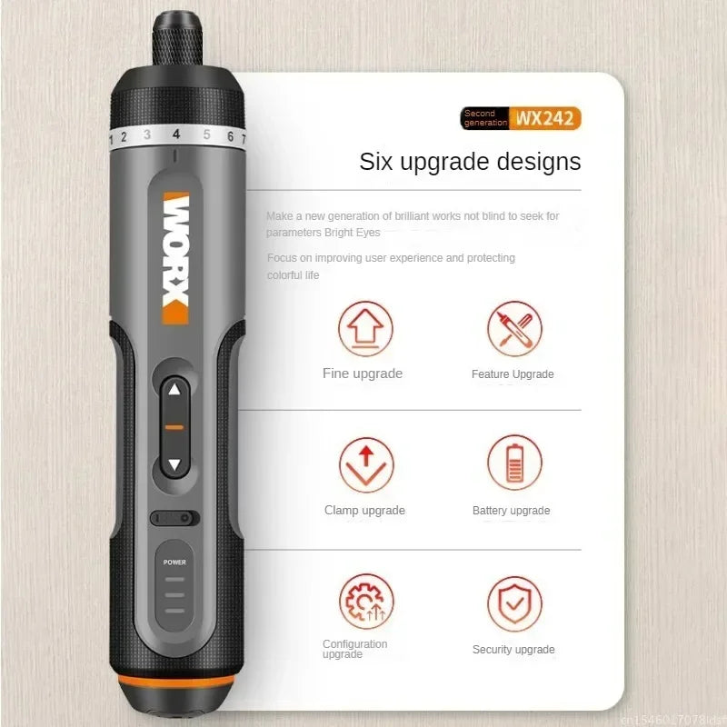 WORX SmartDrive WX242 – „Präzision, Kraft, Leistung – überall, wo Sie sie brauchen.“ 
