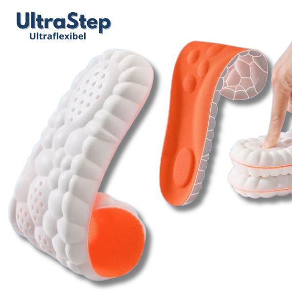 UltraStep - Orthopedic insoles with pain relief and maximum comfort.