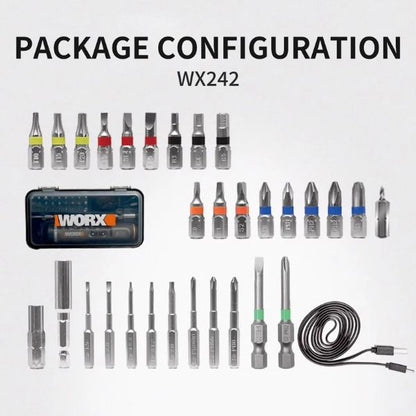 WORX SmartDrive WX242 – „Präzision, Kraft, Leistung – überall, wo Sie sie brauchen.“ 