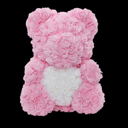LANZZI Love Heart Rose Bear